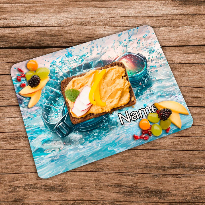 Vesperbrettchen mit Name/Frühstücksbrettchen Brotzeitbrettchen Schneidebrettchen mit Motiv und Perso