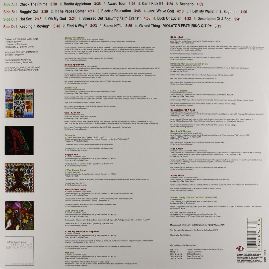 Anthology, Vinyl