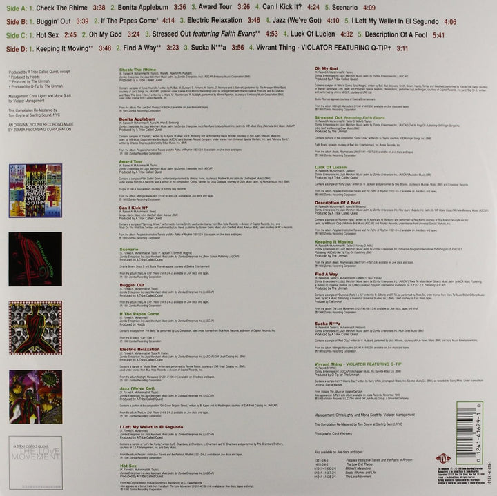 Anthology, Vinyl