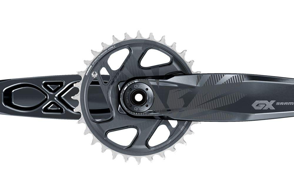 Sram Unisex – Erwachsene Krg Gx Eagle Kurbelgarnitur, Schwarz, One Size