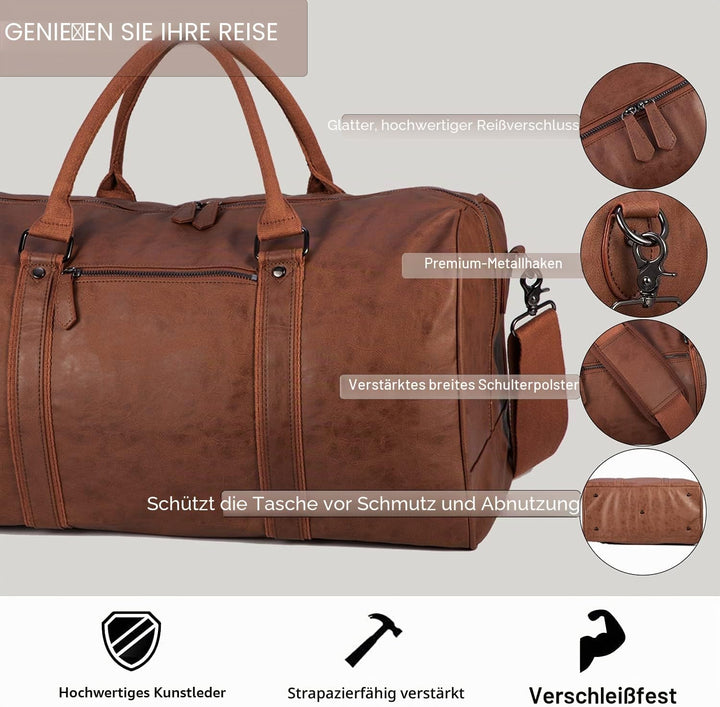 Reisetasche Braun, Braun