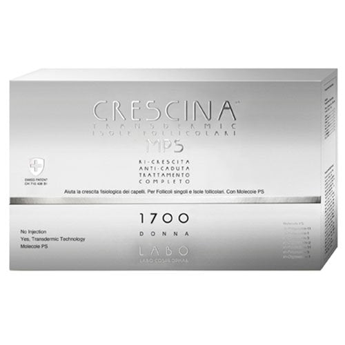 Labo Crescina, Transfermic MPS Insel, komplette Behandlung für Wachstum und Anti-Haarausfall, 1700 P