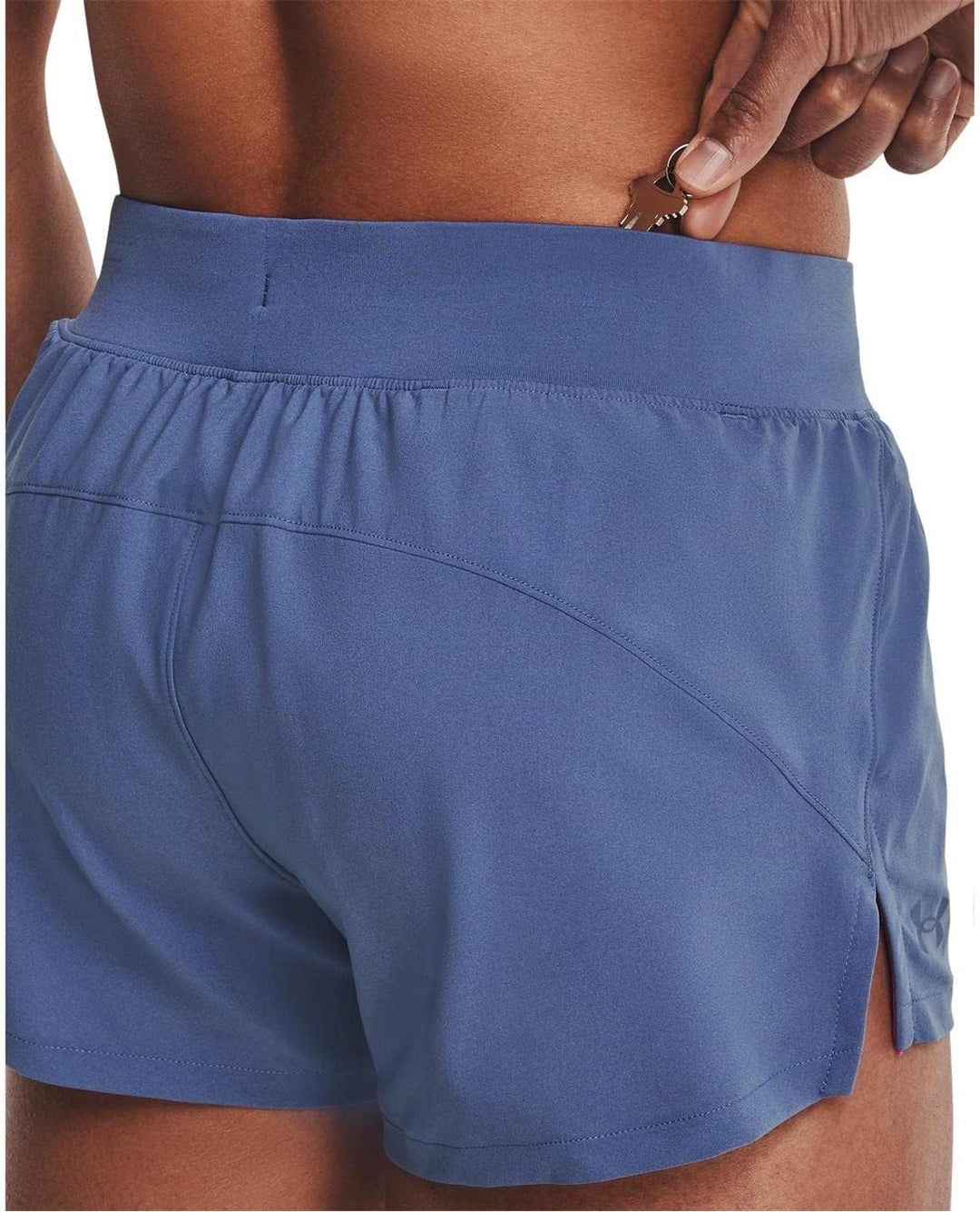Under Armour Womens 1342837-470_S Shorts, Blue, S