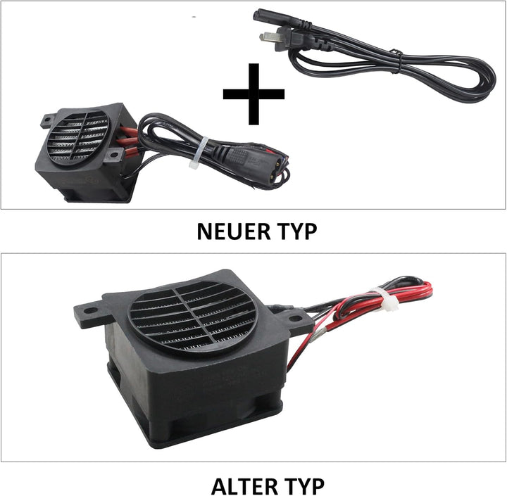 PTC Luftheizung 220V 100W PTC Heizung mit Netzkabel Konstante Temperatur Elektrische Keramikheizung