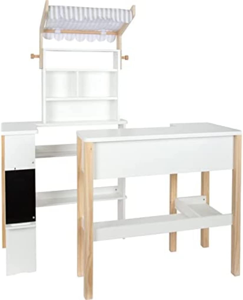 small foot Kaufladen "fresh" aus Holz, Rollenspielzeug für Kinder, modularer Kaufmannsladen ab 3 Jah