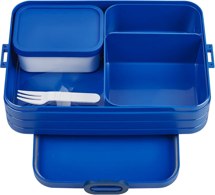 Mepal Bento Brotdose Large Take A Break - Brotdose mit Bento Box - Für 2 Sandwiches oder 4 Brotschei