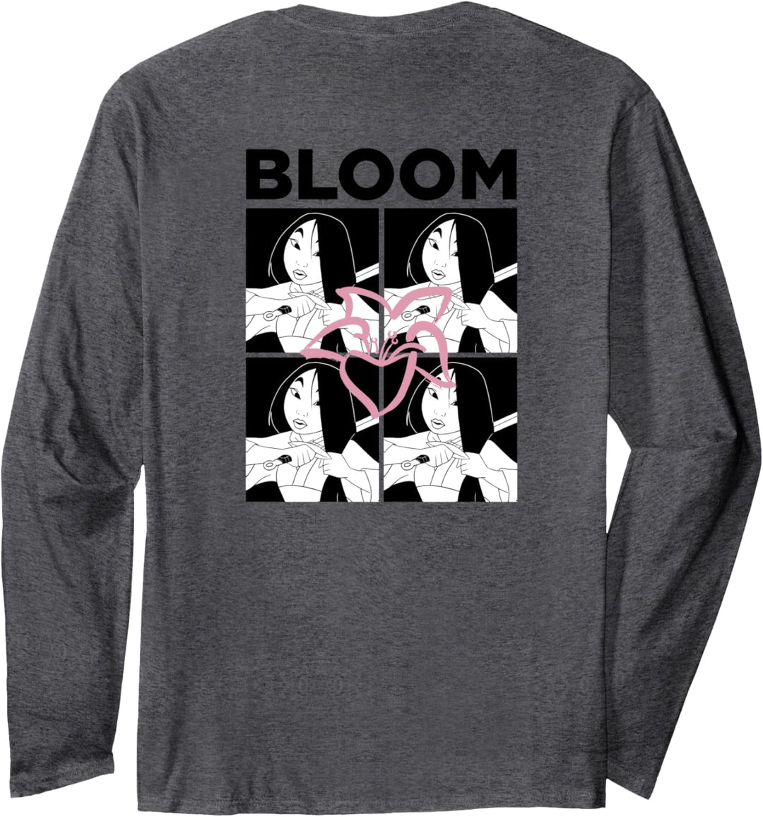Disney Mulan Bloom Pocket Langarmshirt