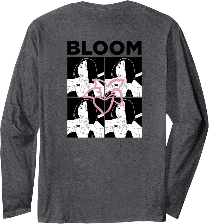 Disney Mulan Bloom Pocket Langarmshirt