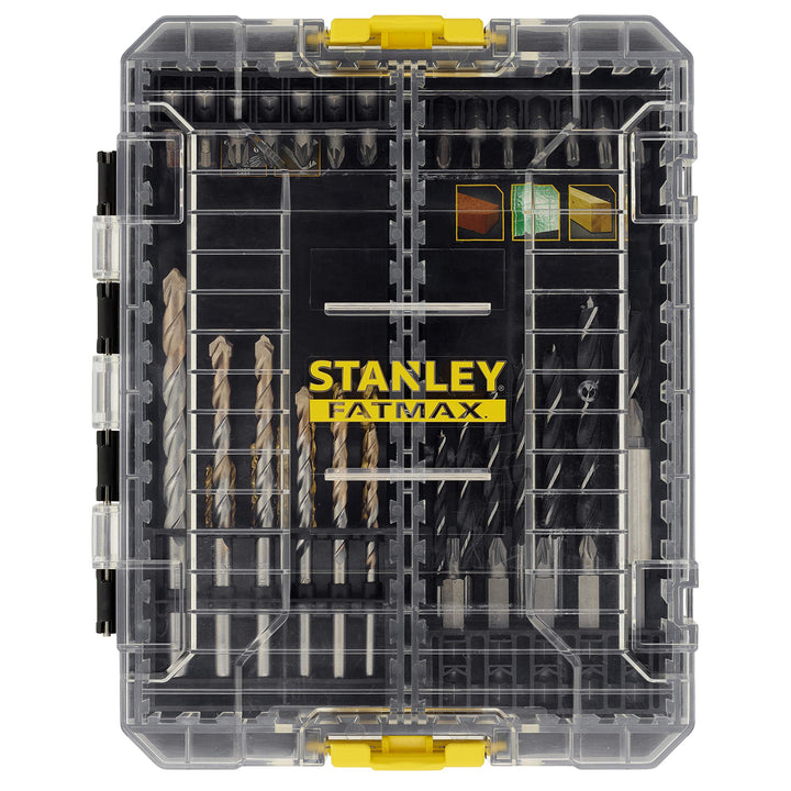 Stanley FatMax 49-tlg. Bit- und Bohrer-Set STA88563 (für viele gängige Anwendungen und Materialien,