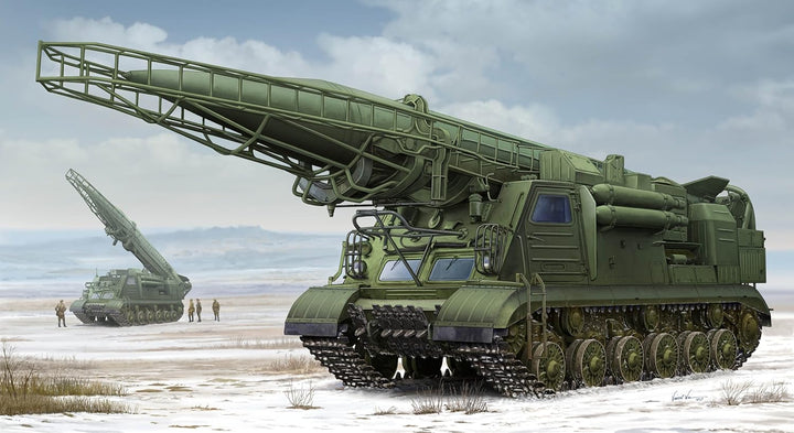 Trumpeter 01024 - Modellbausatz Ex-Soviet 2P19 Launcher mit R-17 Missile