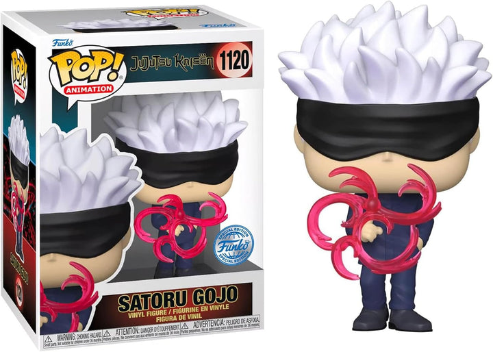 Funko Jujutsu Kaisen Pop! Animation Vinyl Figur Gojo (Red Tech) 9 cm