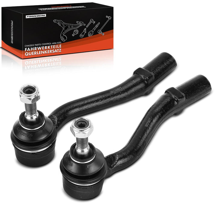 Frankberg 2x Spurstangenkopf Vorderachse aussen Kompatibel mit C2 JM JG 1.1L-1.6L 2003-2009 C3 FC FN