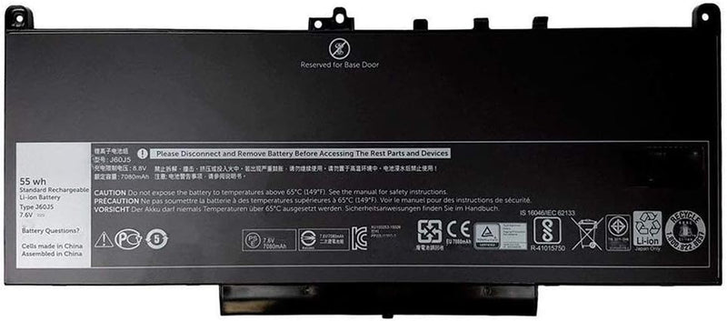 XITAIAN 7.6V 55Wh J60J5 MC34Y 0MC34Y 242WD Ersatz Laptop Akku für Dell Latitude E7270 E7470