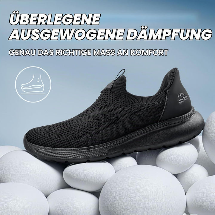 Sneaker Herren Ohne Schnuersenkel Slip-on Schuhe Mesh Atmungsaktiv Leicht Laufschuhe Sportschuhe Beq