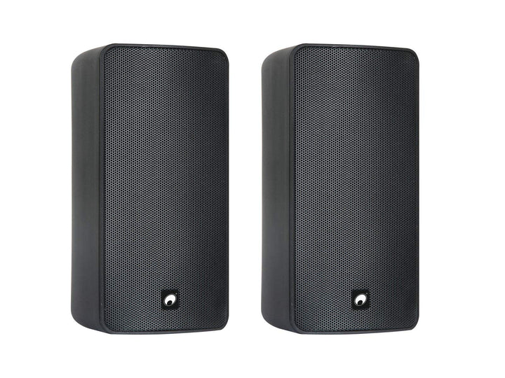 OMNITRONIC ODP-206T Installationslautsprecher 100V schwarz 2X | 2 wetterfeste 6"-Wandlautsprecher mi