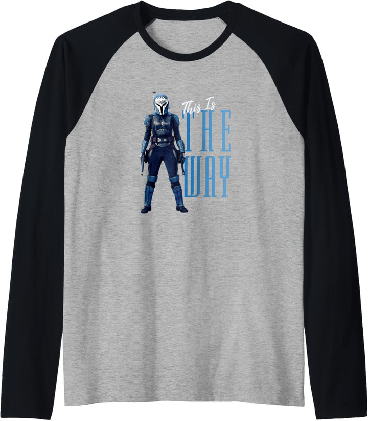 Star Wars: The Mandalorian Bo-Katan This Is The Way R22 Raglan