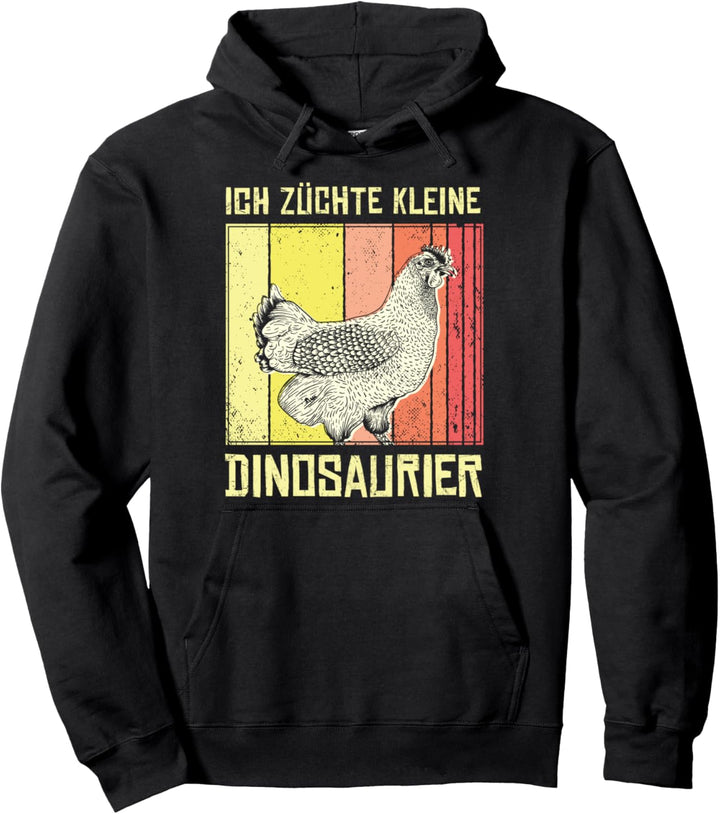 Ich züchte kleine Dinosaurier Hühner Bauer Huhn Landwirt Pullover Hoodie