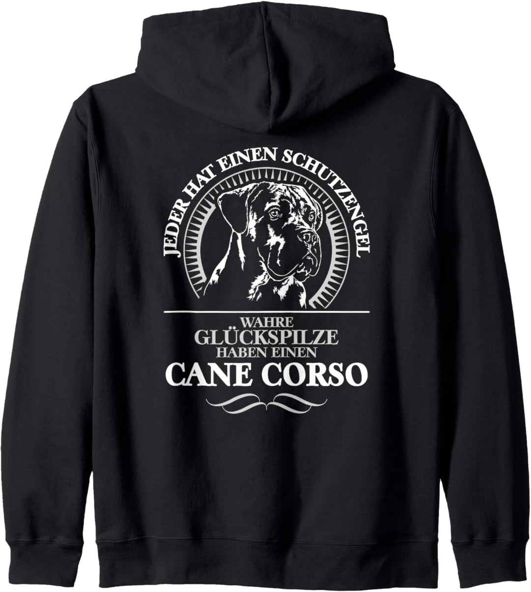 Cane Corso Schutzengel Hund Hunde Hundespruch Kapuzenjacke