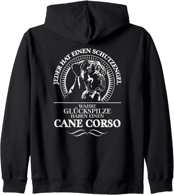 Cane Corso Schutzengel Hund Hunde Hundespruch Kapuzenjacke