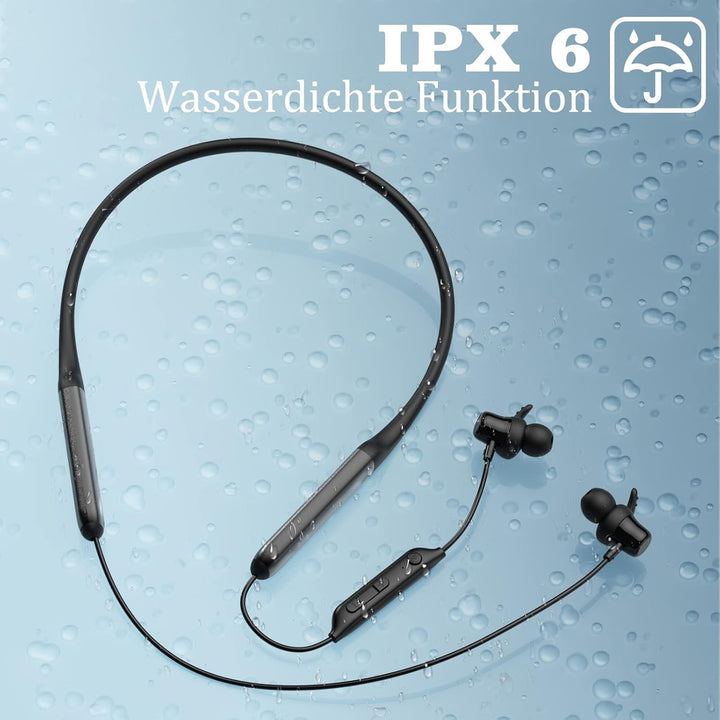 N1 Sport Bluetooth 5.2 Kopfhörer in Ear mit 100 Std, kopfhörer kabellos mit IPX6 Wasserdicht, Noise