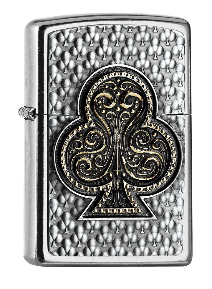 Zippo 2006482 PL 207 Kreuz Emblem 3D Feuerzeug, Messing, Design, 5,83,81,2 5,8*3,8*1,2