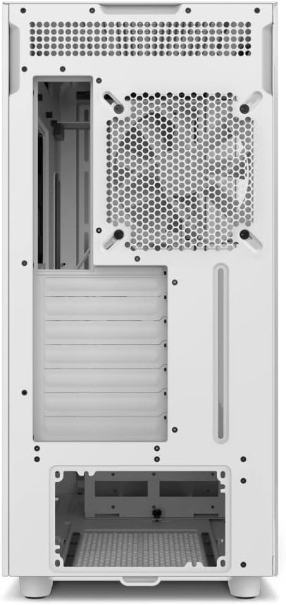 NZXT H7 ATX Mid Tower Chassis. White H7 Base Weiss