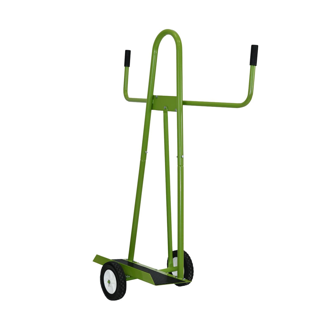 TRUTZHOLM Plattenwagen Stahl pulverbesichtet rostfrei Tragkraft 300 kg Aufstellbreite 18 cm Aufstell