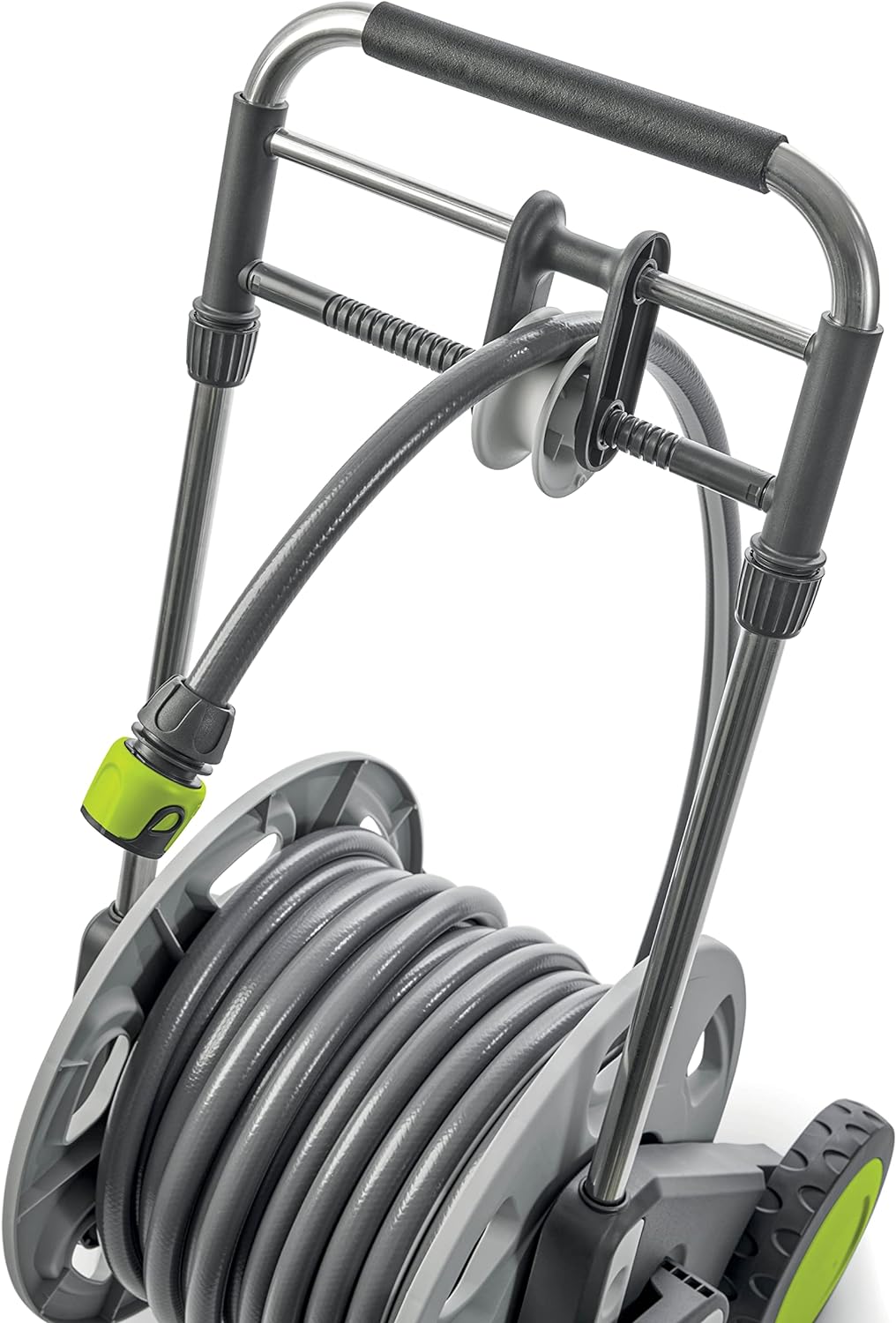 G.F. SRL, CONCEPT EASY GUIDE, Schlauchwagen aus Kunststoff und Metall, mit 30 m Schlauch mit 5/8"-Du