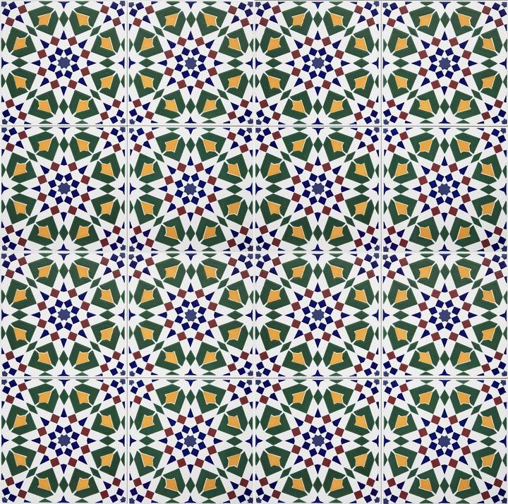 Cerames Orientalische Marokkanische Keramikfliesen Tanger - dekorative Mosaikfliesen für das Badezim