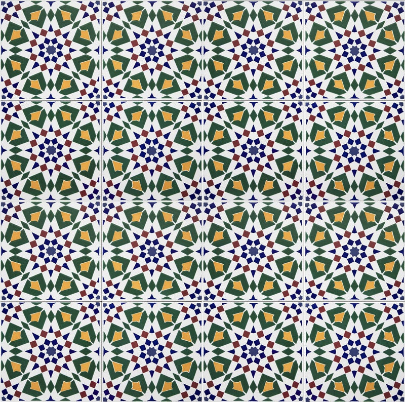 Cerames Orientalische Marokkanische Keramikfliesen Tanger - dekorative Mosaikfliesen für das Badezim