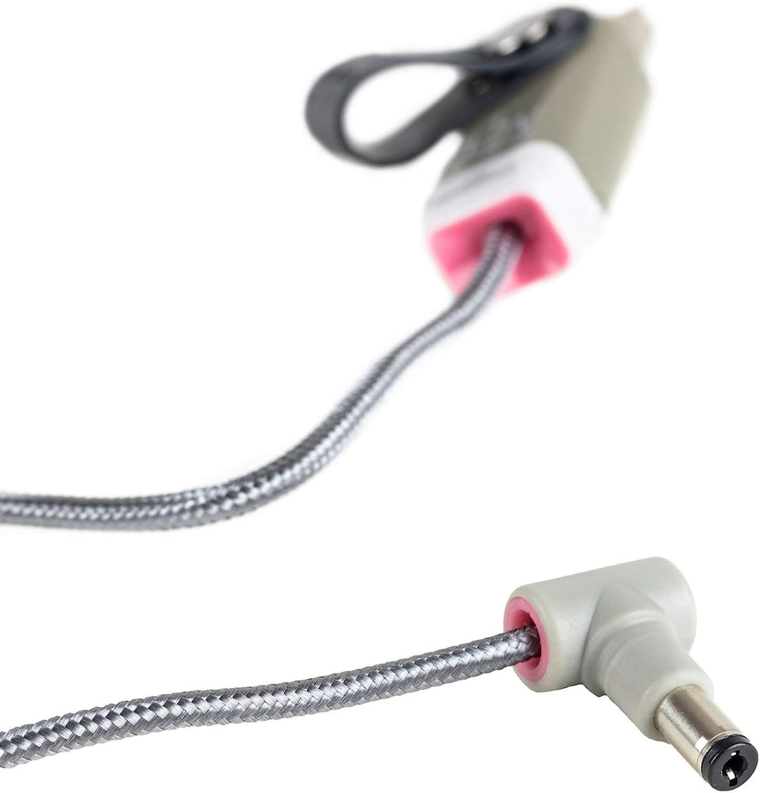 myVolts Ripcord-USB-Ladekabel mit 12V DC Ausgangsstecker kompatibel mit Elektron Digitone Synthesize