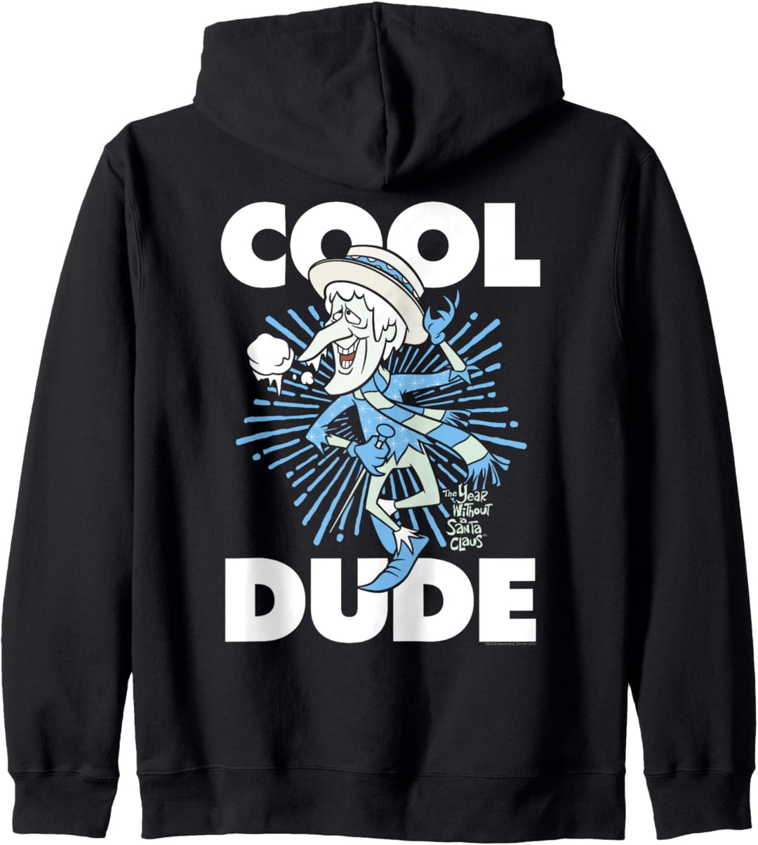 The Year Without a Santa Claus Cool Dude Weihnachtsmann Kapuzenjacke