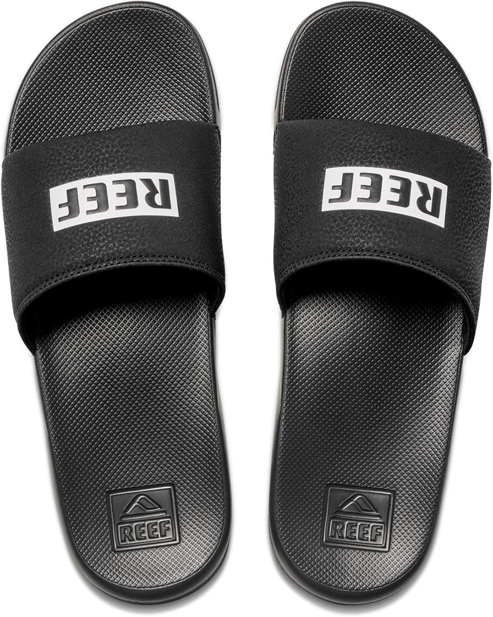 Reef Herren One Slide Schiebe-Sandalen 40 EU Reef Black White, 40 EU Reef Black White