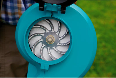 Gardena Gartensauger-/Bläser ErgoJet 3000: Laubbläser/-Sauger mit 3000 W Motorleistung, 170 l/s Saug