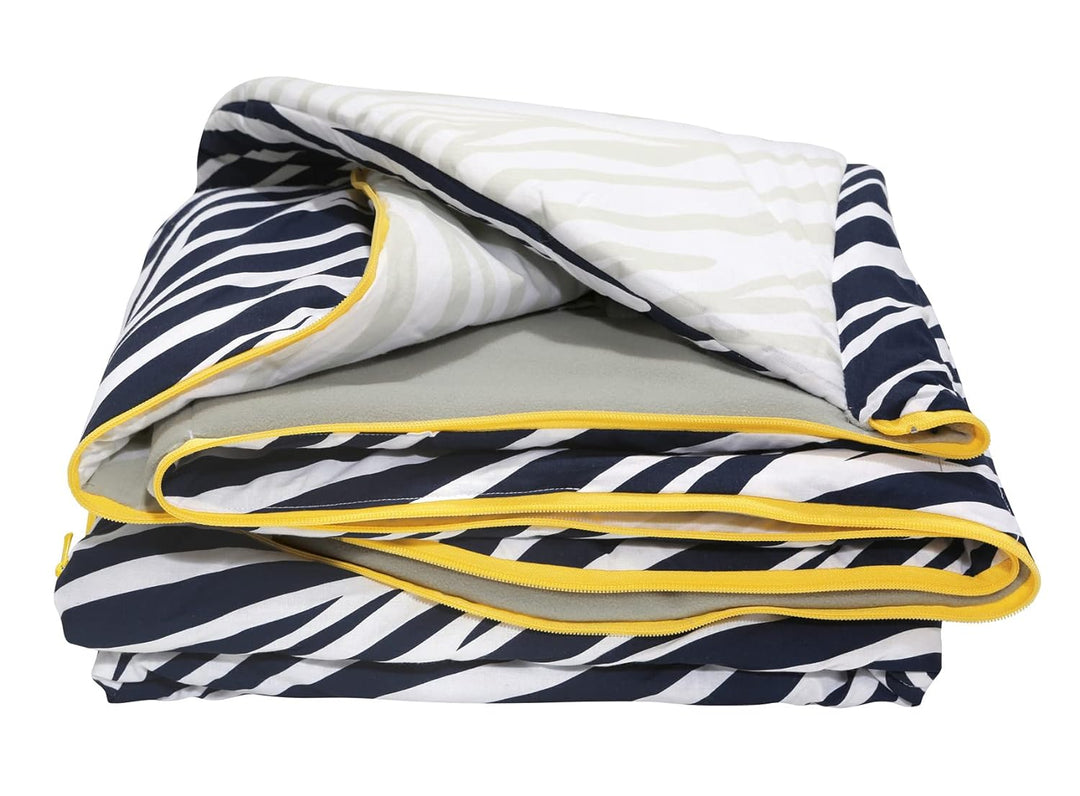 3in1 Kleinkinderschlafsack von Motherhood - Farbauswahl (Zebra dunkelblau), Zebra dunkelblau