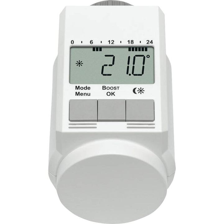 Eqiva Bluetooth Smart Elektronik-Heizkörperthermostat, mit App-Steuerung (Model L), Model L