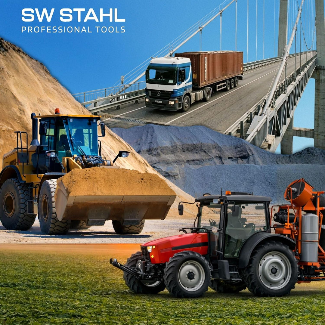 SW-Stahl 03941L-IMP Profi Drehmomentschlüssel 3/4 Zoll 140-700 Nm I Rechtsanzug I Genauigkeit: ± 3%