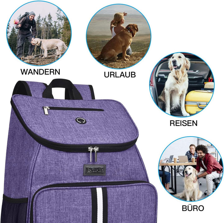 BAGLHER 丨Hundetasche, Fluggesellschaft zugelassener Haustierbedarf Rucksack, Hundereiserucksack Zube