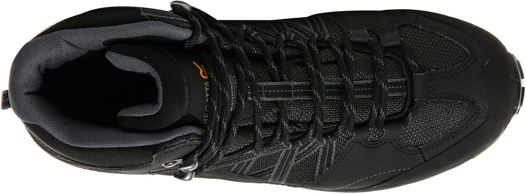 Regatta Herren Samaris Mid Ii Trekking- & Wanderstiefel, (Black/Granite 9v8), 46EU EU
