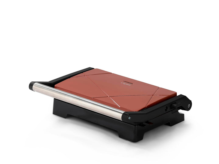 Tognana Iridea Mini Grill Toaster mit Thermostat, Apfelrot