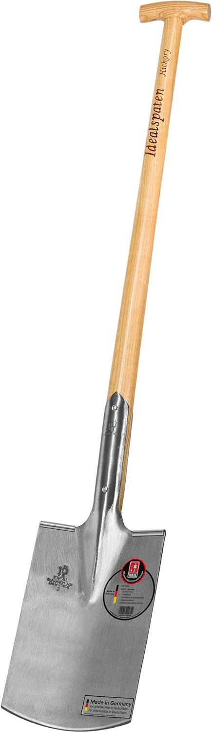 Ideal Gärtnerspaten Gr.2 Hickory T-Stiel 85cm