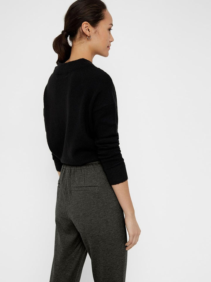 Vero Moda Female Hose VMEVA Mittlere Taille Hose XXS / 28L Peat, XXS / 28L Peat
