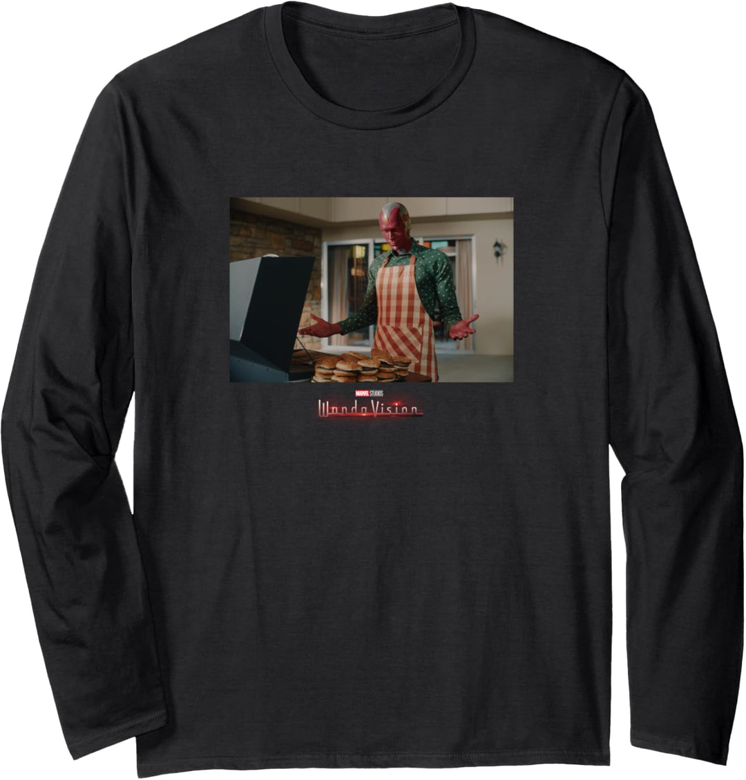 Marvel WandaVision Vision BBQ Langarmshirt