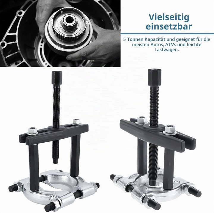FreeTec 14 TLG Lagerabzieher Set Trennmesser Satz Polradabzieher Lagerauszieher Kugellager 14 tlg.,