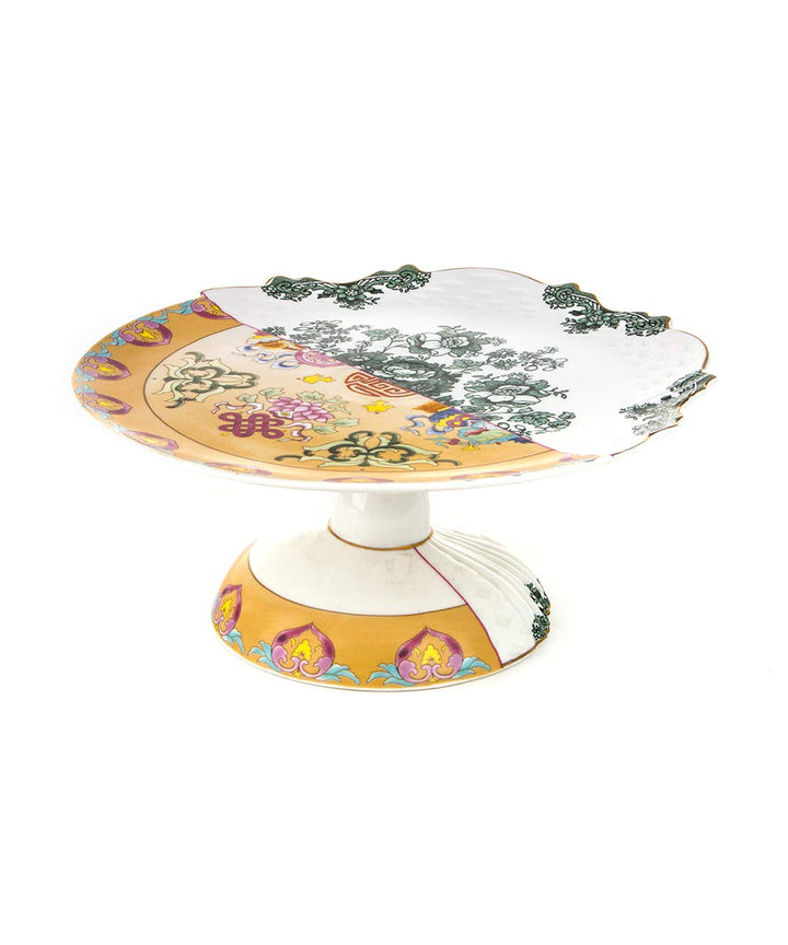 SELETTI Etagere aus Porzellan Ø 26 cm H.11,5 "Hybrid-Raissa