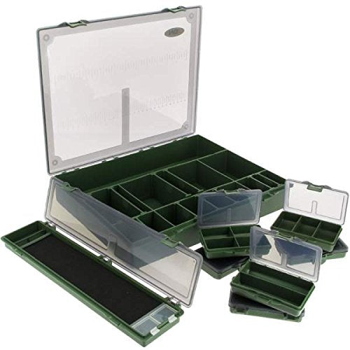 NGT Tackle Box System 7+1 L Tacle, grün, L L Grün, L Grün
