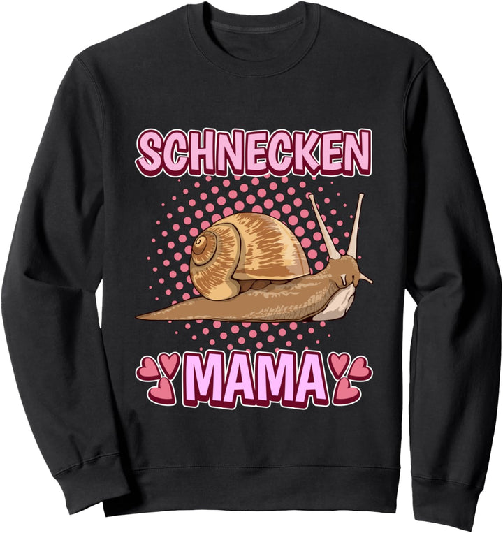 Damen Schnecken Mama Mutter Muttertag Schnecken Sweatshirt