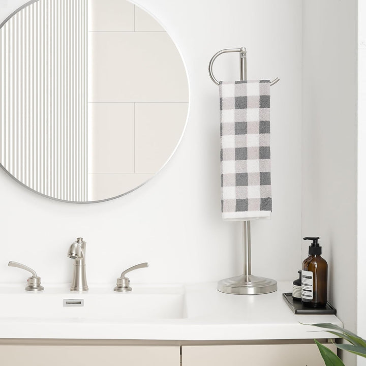 RFOUO Hand Towel Holder Stand Counter, Handtuchständer Für Die Arbeitsplatte, Geeignet Für Waschbeck