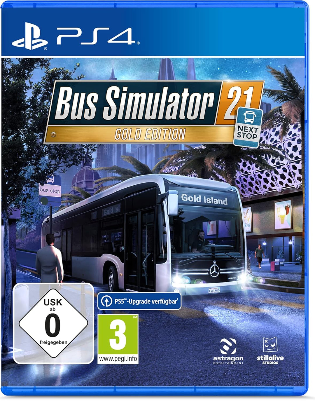 Bus Simulator 21 - Next Stop - Gold Edition [PS4] PlayStation 4, PlayStation 4