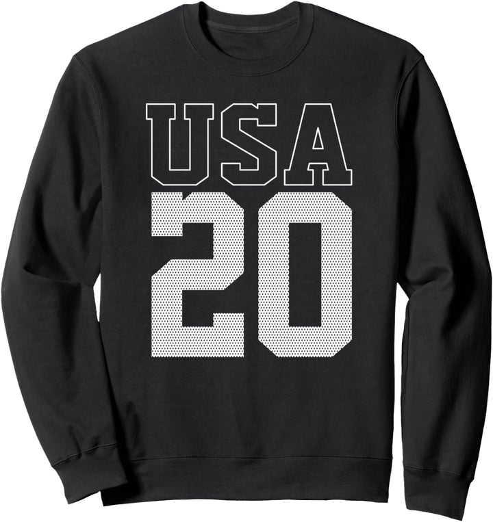 Trendy USA 20 Big Bold Text Sweatshirt